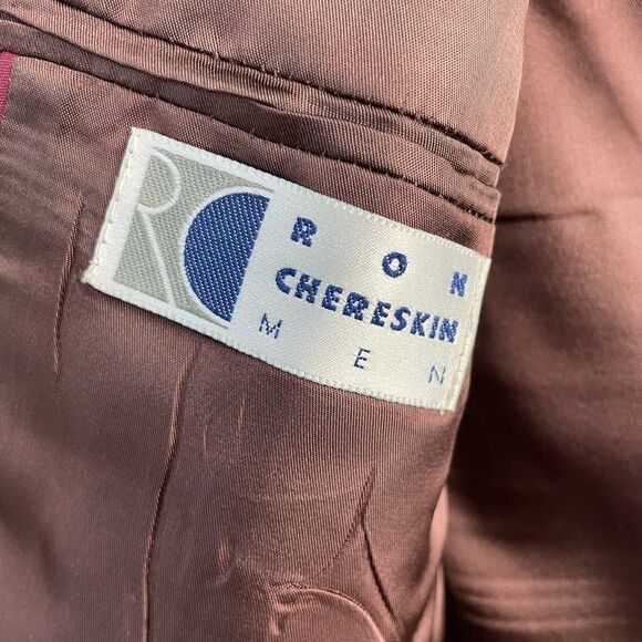 Ron Chereskin Camel Hair Blend Tweed Blazer Size 46R EUC - Picture 6 of 7